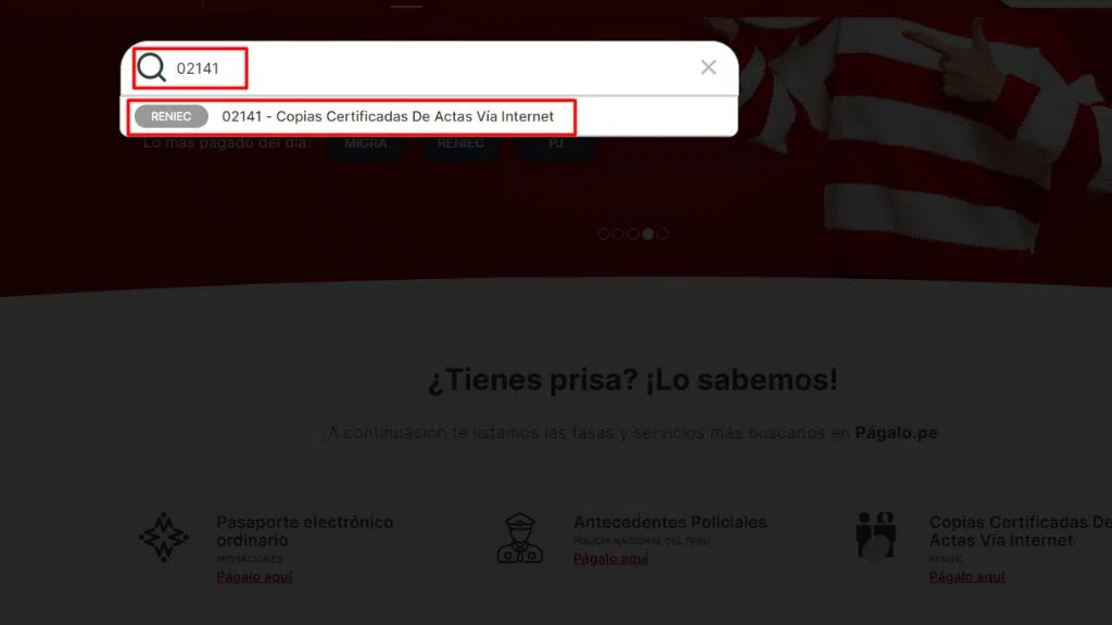 partida de nacimiento peru