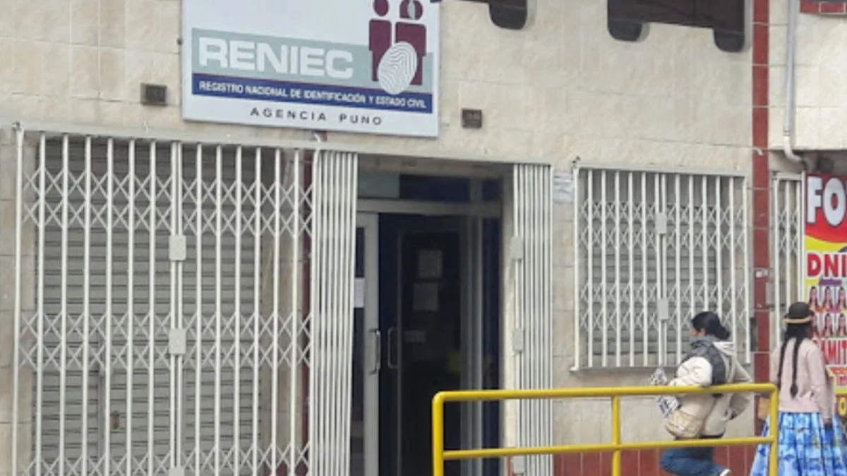 Oficinas registrales auxiliares del RENIEC en Puno