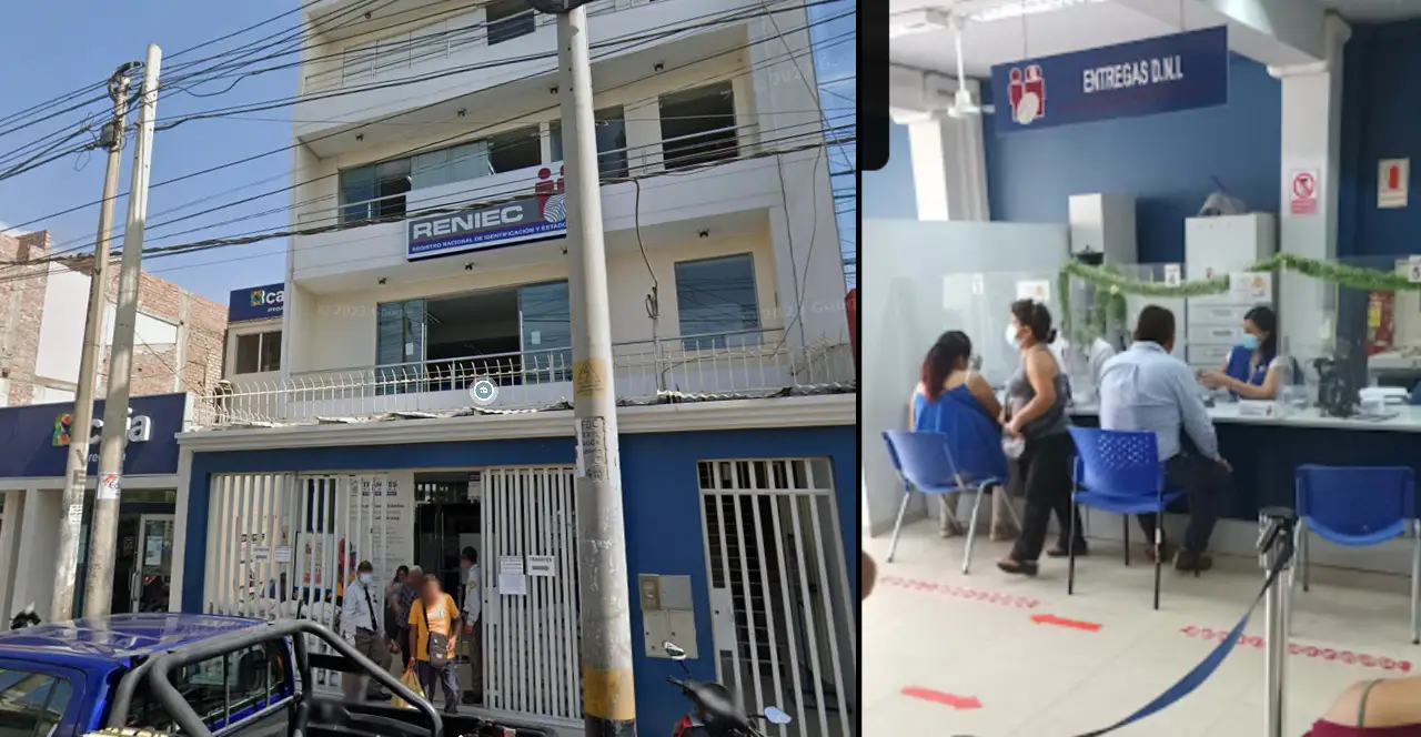 Sedes del RENIEC en Ica