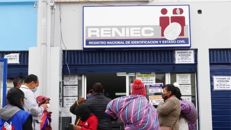 Agencias del RENIEC en el departamento de Pasco