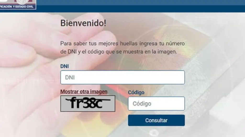 mejores huella reniec