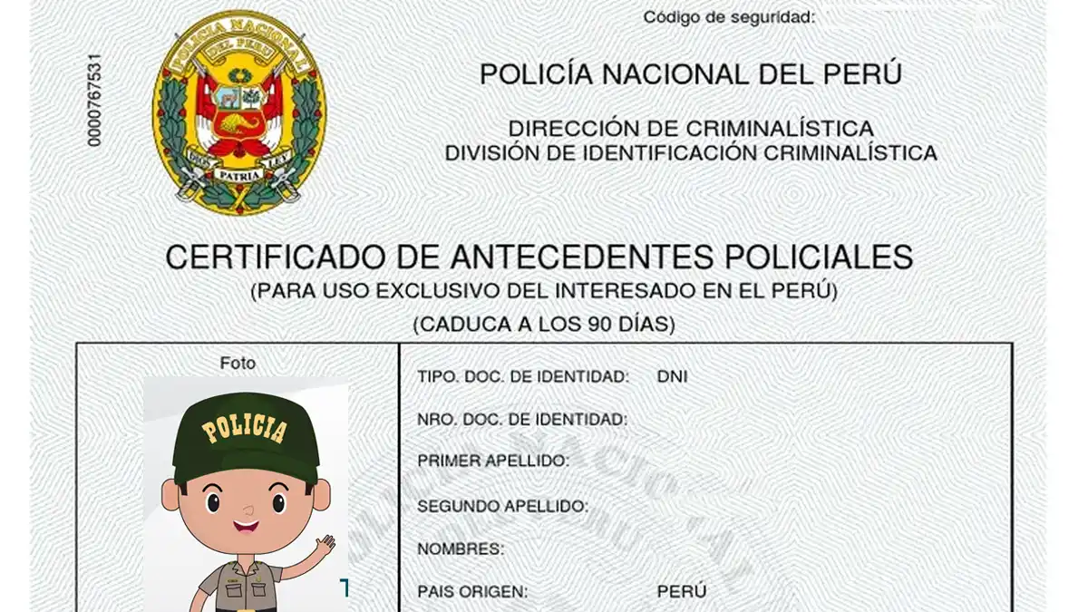 antecedente policiales en linea