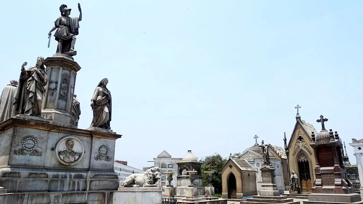 como encuentro el cementerio en el que esta enterrada una persona en lima