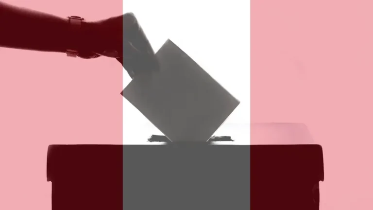 como voto en las elecciones de peru